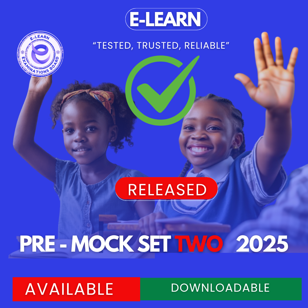 PRE MOCK SET TWO