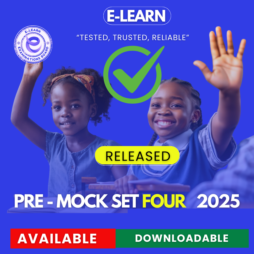 PRE MOCK SET FOUR